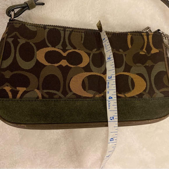 Coach Vintage Camouflage Monogram Wristlet - Picture 13 of 15